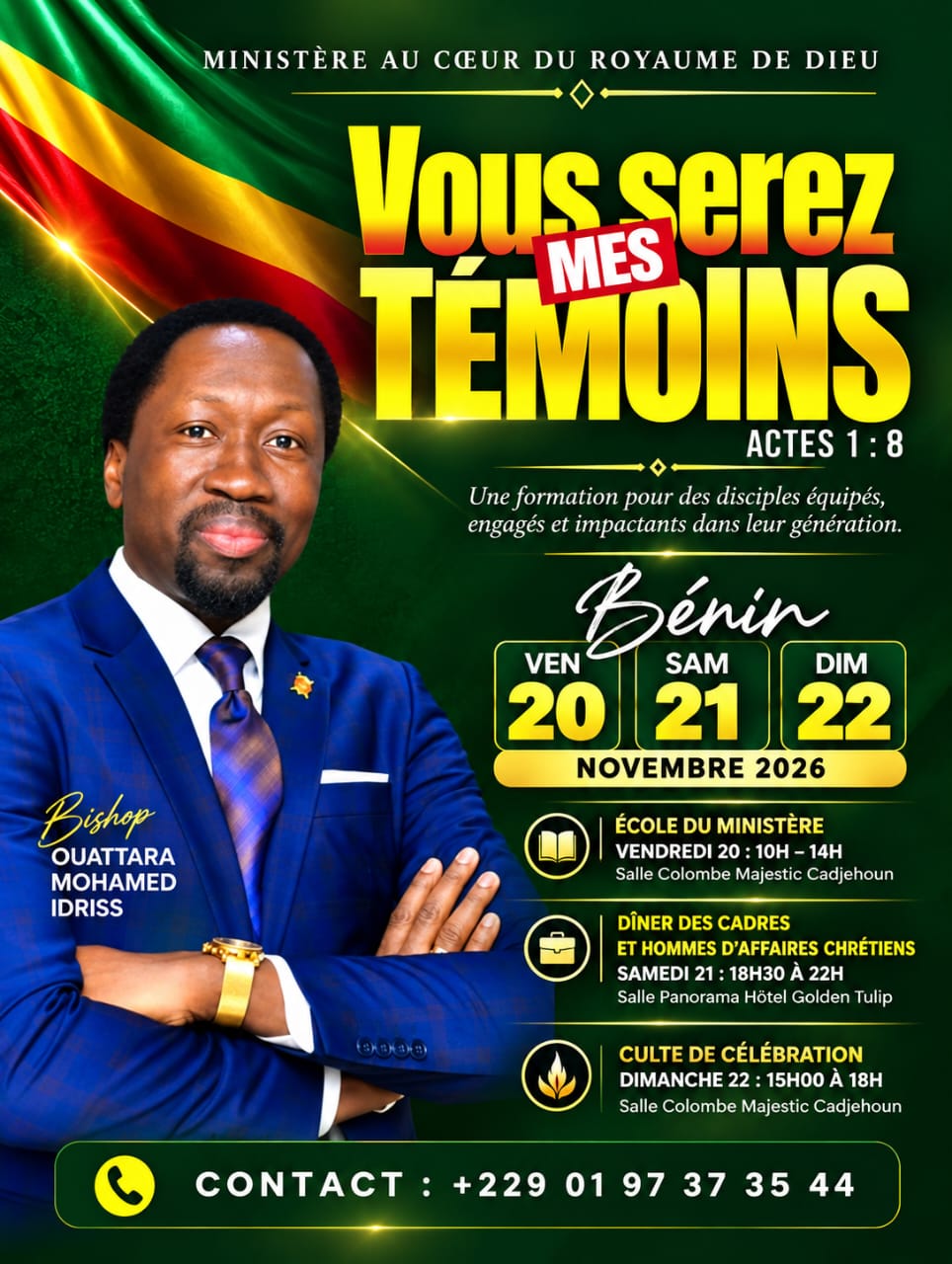 Affiche : École du ministère